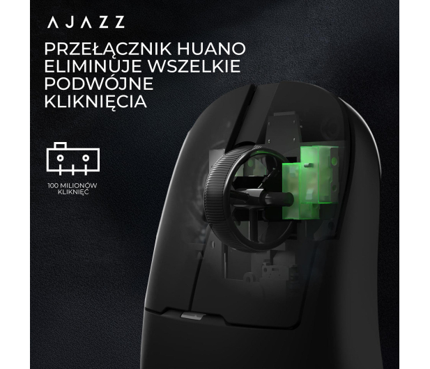 Ajazz AJ159PRO 3395-8K ze stacją dokującą czarna - 1536397 - zdjęcie 12